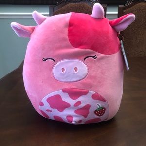 Calynda the Strawberry Cow 12” Paperstore Exclusive Squishmallow